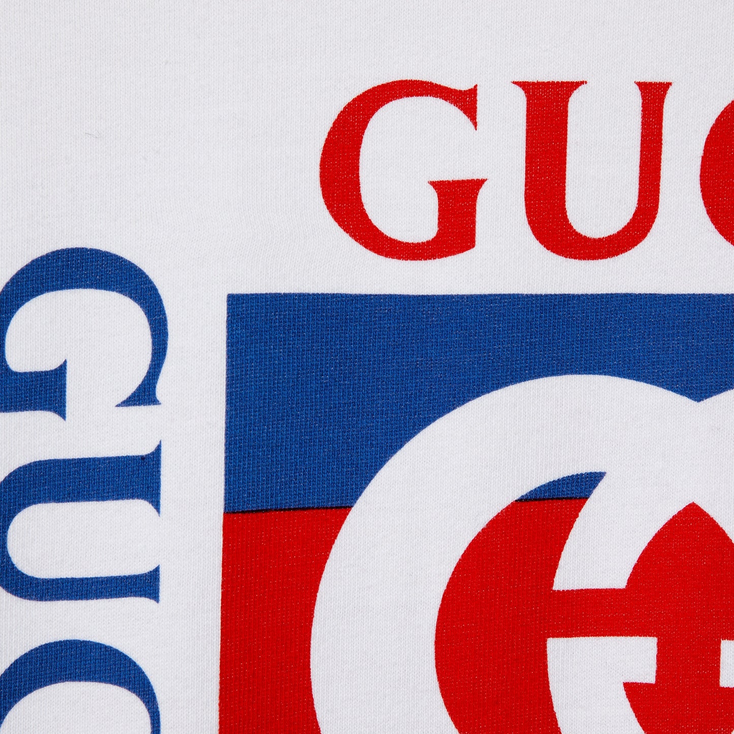 T-shirt en jersey de coton à imprimé Gucci