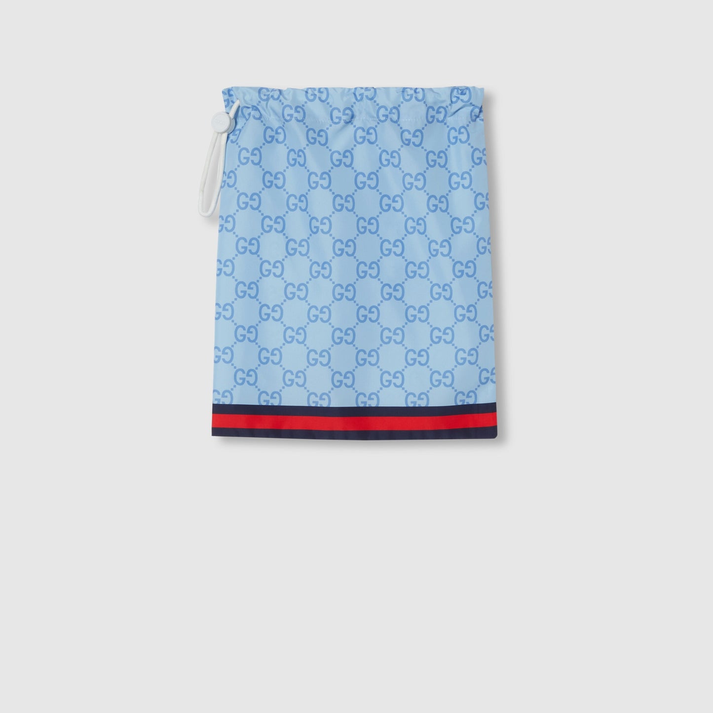 Short de bain technique en popeline imprimée