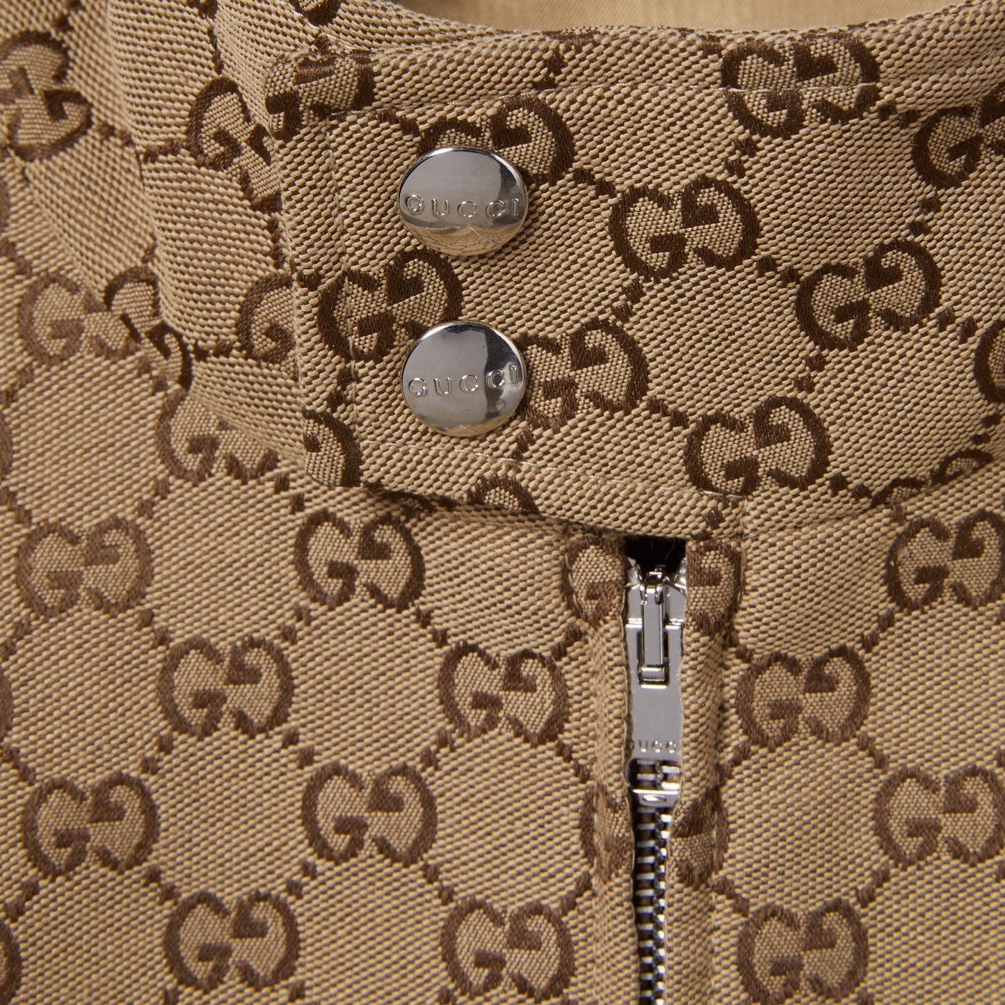 Blouson aviateur en toile GG