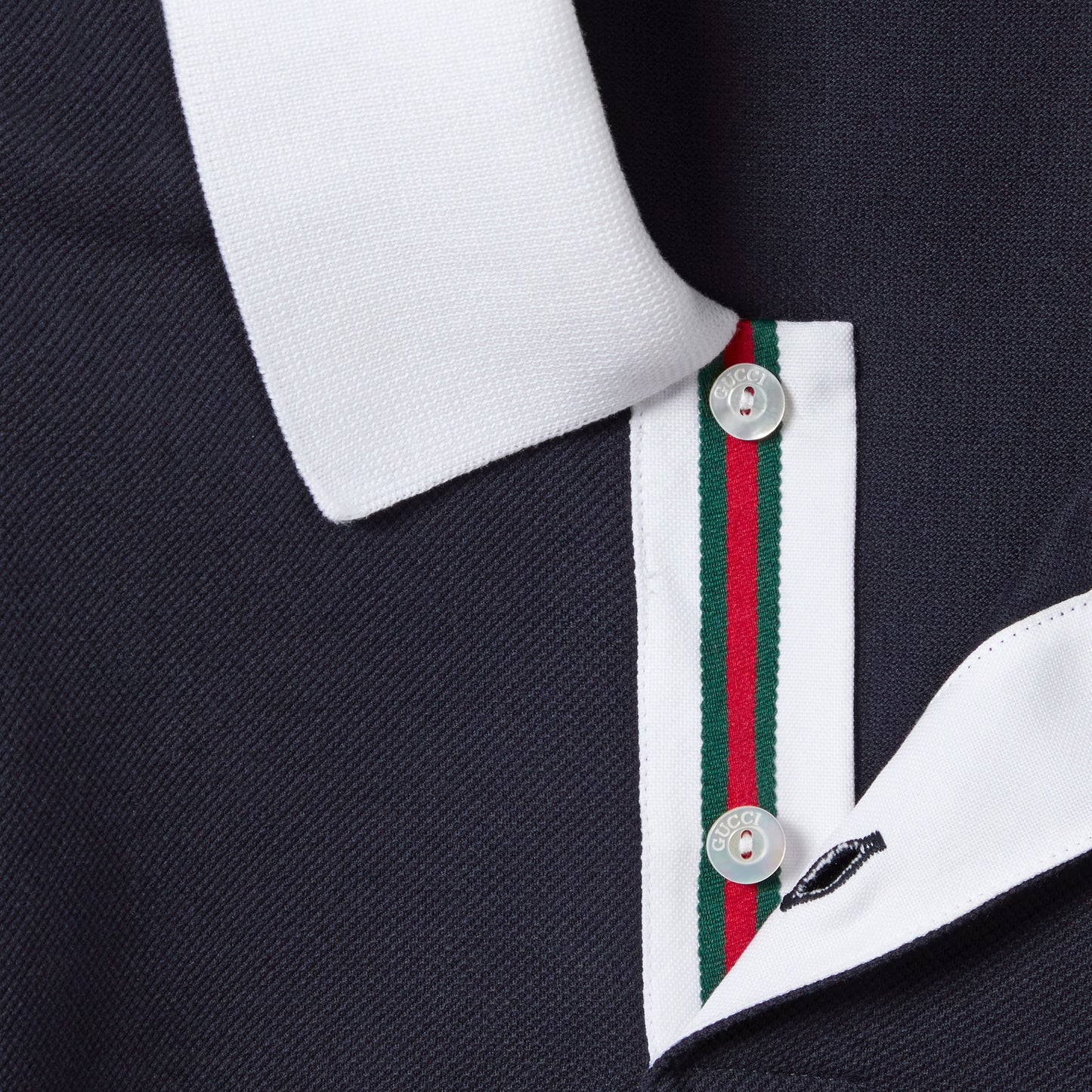 Polo en piqué de coton stretch
