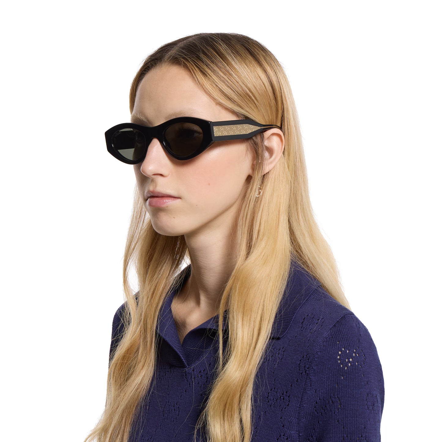 Lunettes de soleil ovales
