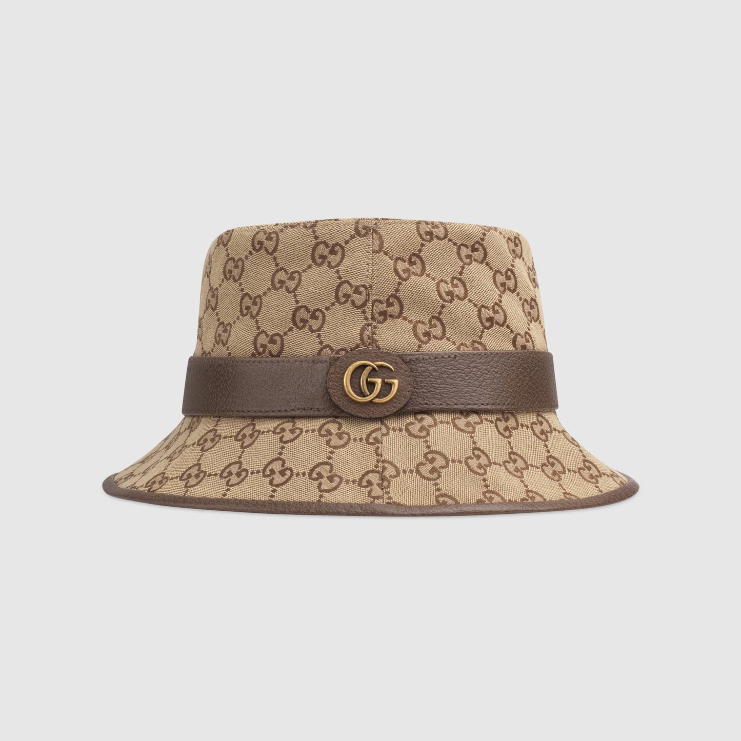Chapeau fedora en toile GG