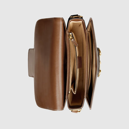 Sac à épaule Gucci Horsebit 1955 moyen format