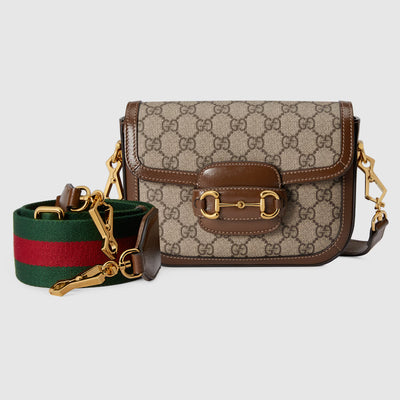 Sac à épaule Gucci Horsebit 1955 petit format