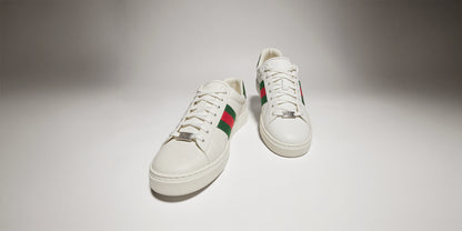 Baskets Gucci Ace avec bande Web pour homme