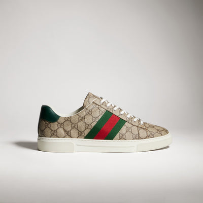Gucci Ace Herrensneaker mit Web