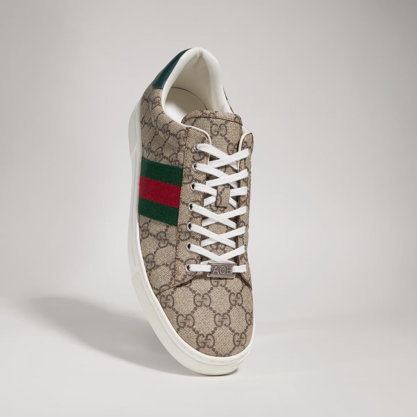 Baskets Gucci Ace avec bande Web pour homme