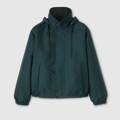Veste zippée réversible en coton indéchirable GG