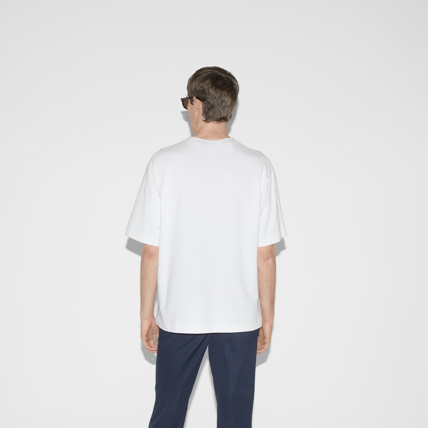 T-shirt en jersey de coton à imprimé Gucci