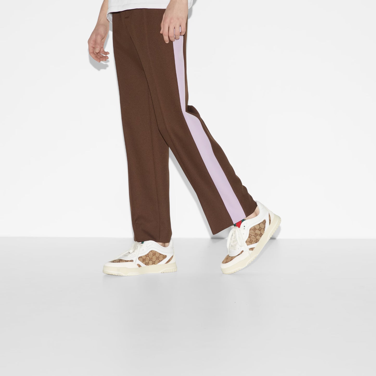Baskets Gucci Re-Web pour homme