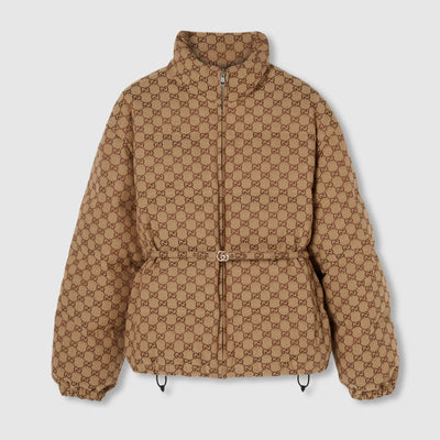 Blouson aviateur en toile GG