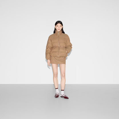 Blouson aviateur en toile GG