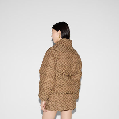 Blouson aviateur en toile GG