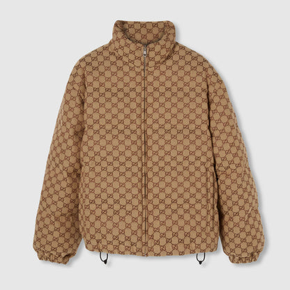 Blouson aviateur en toile GG