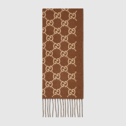 GG cashmere scarf