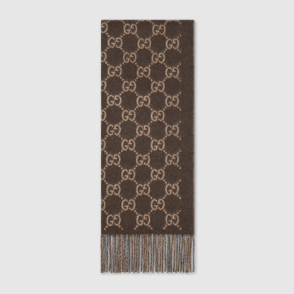 GG cashmere scarf