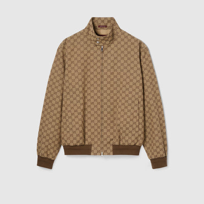 Blouson aviateur en toile GG