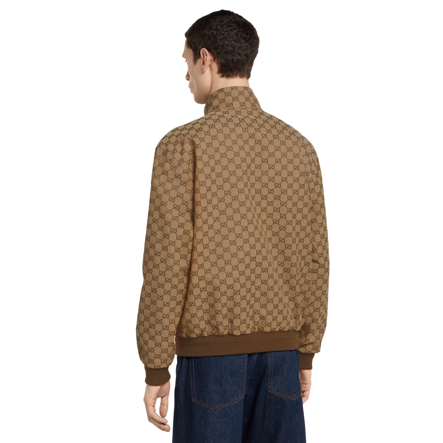 Blouson aviateur en toile GG