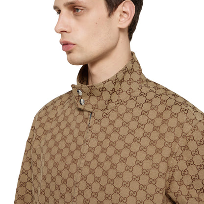 Blouson aviateur en toile GG