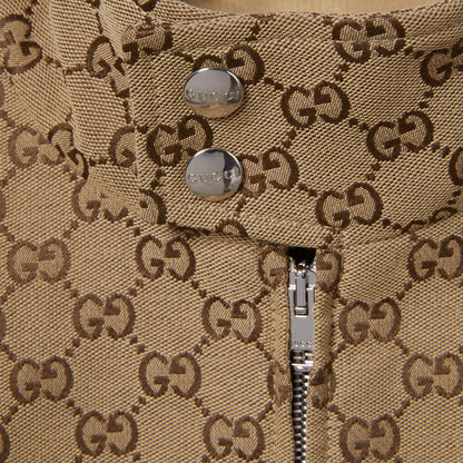 Blouson aviateur en toile GG