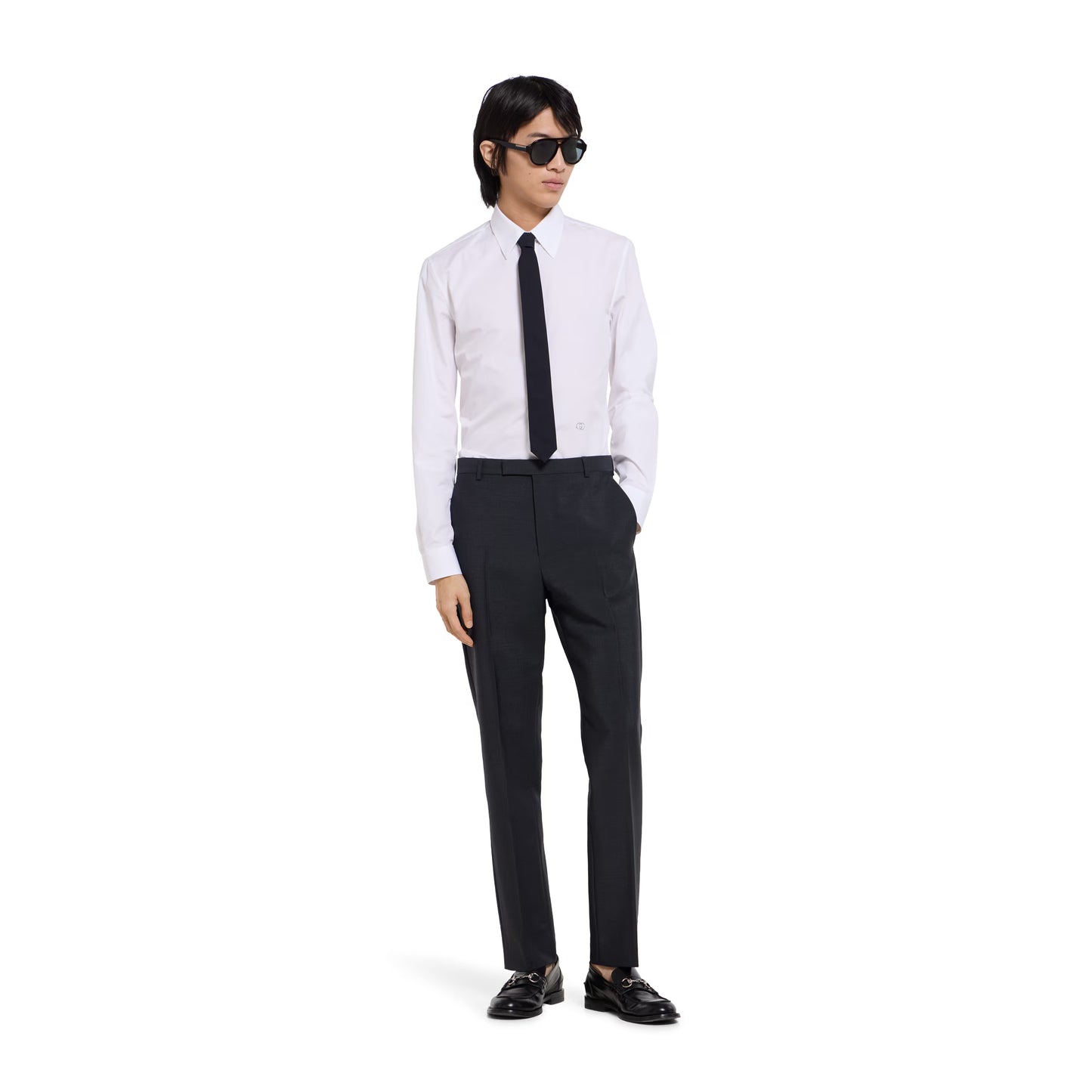 Costume en laine mohair