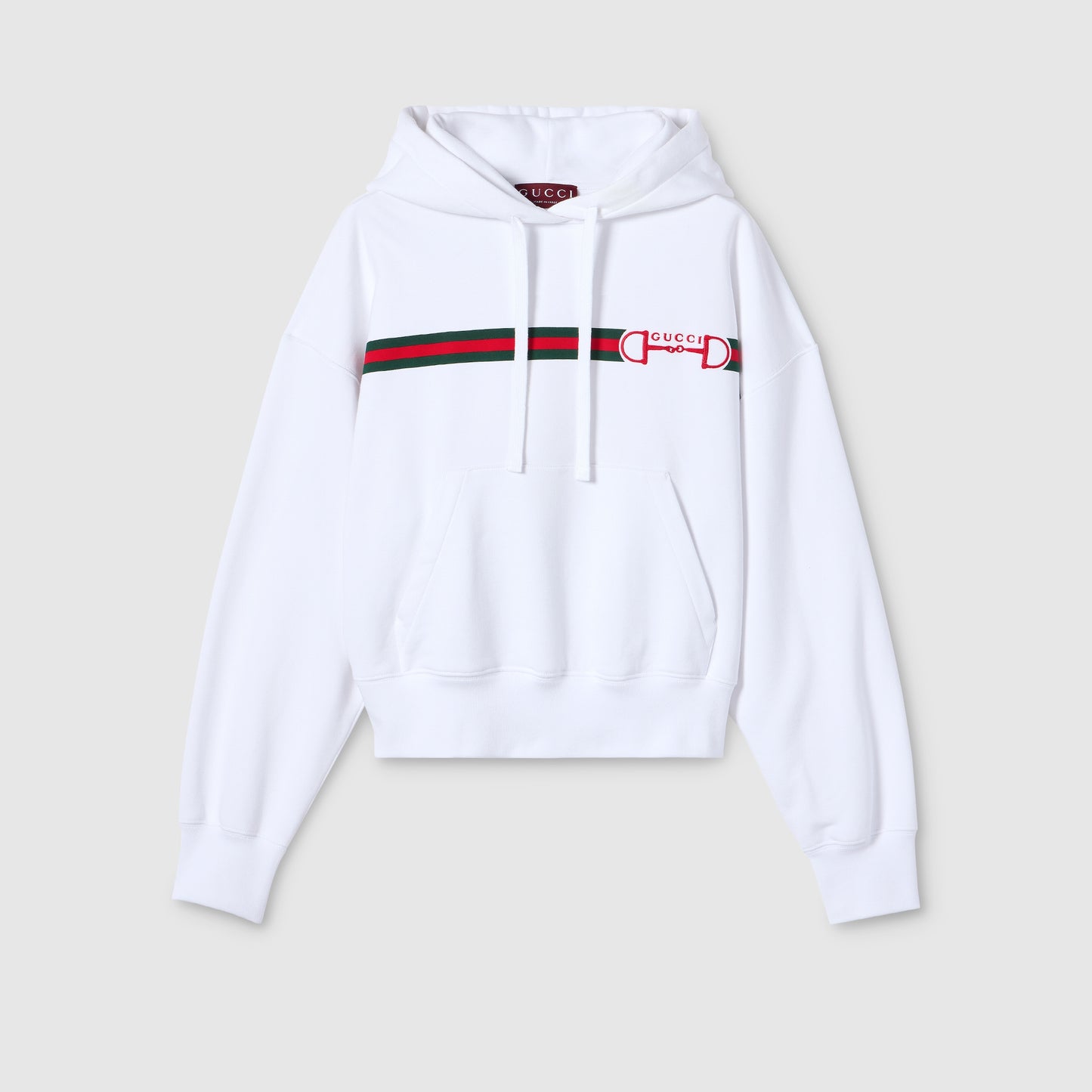 Sweat-shirt en jersey de coton à imprimé