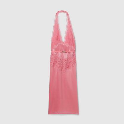 Robe en satin de soie