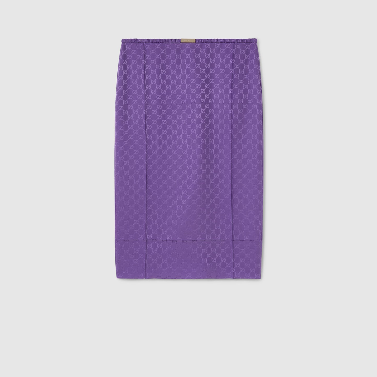 Jupe en jacquard de soie GG