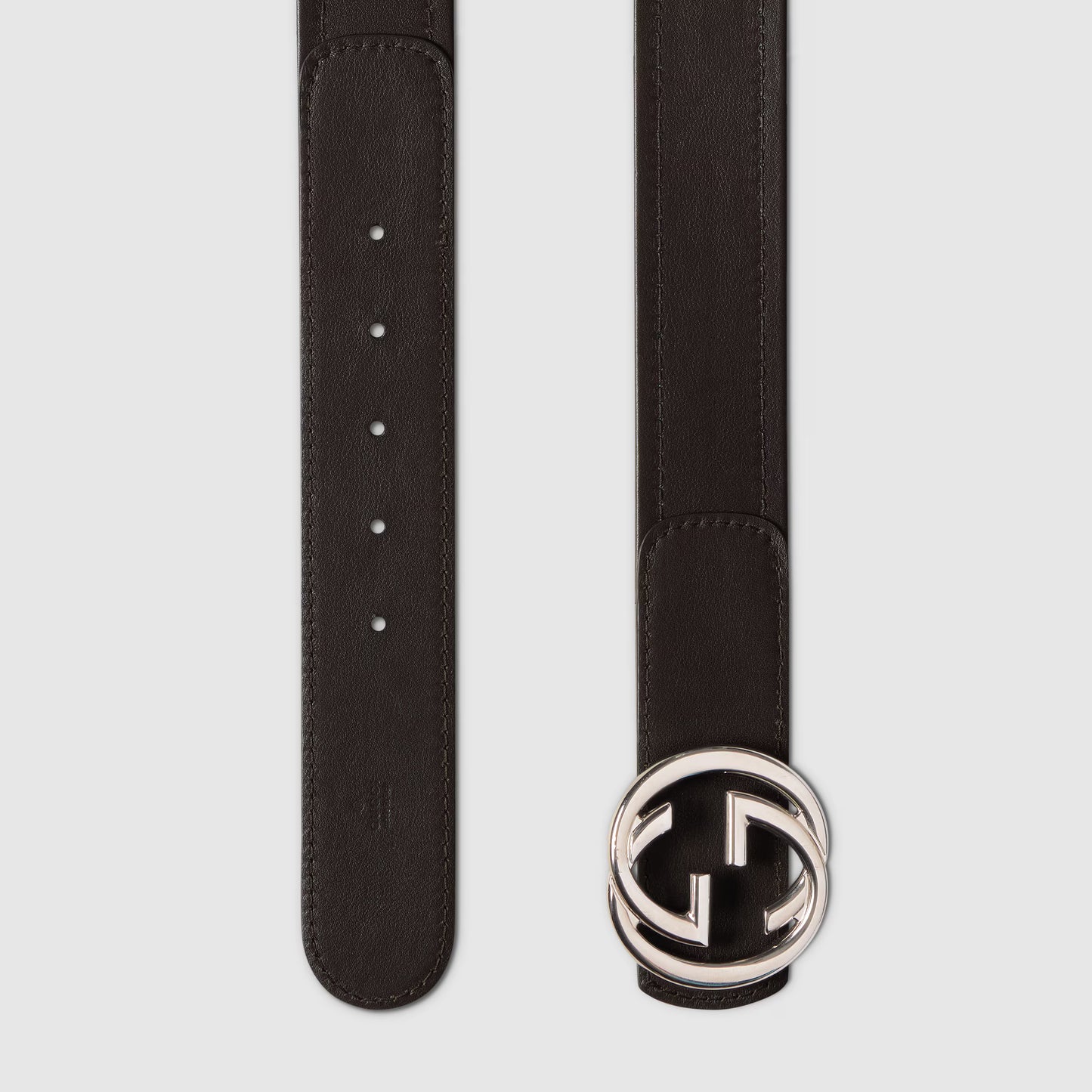 Ceinture réversible avec boucle GG