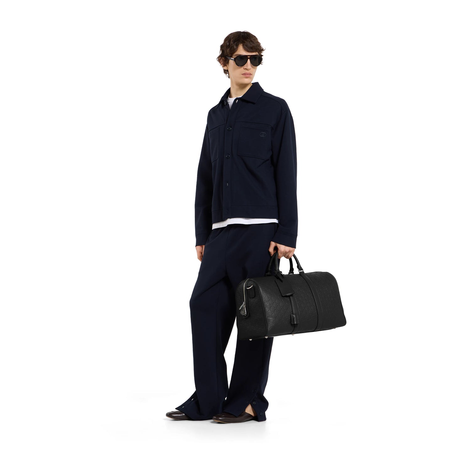 Sac de voyage GG Emblem moyen format