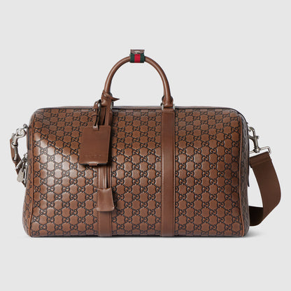 Sac de voyage GG Emblem moyen format