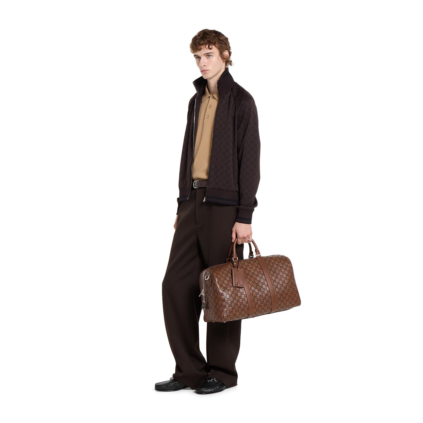 Sac de voyage GG Emblem moyen format