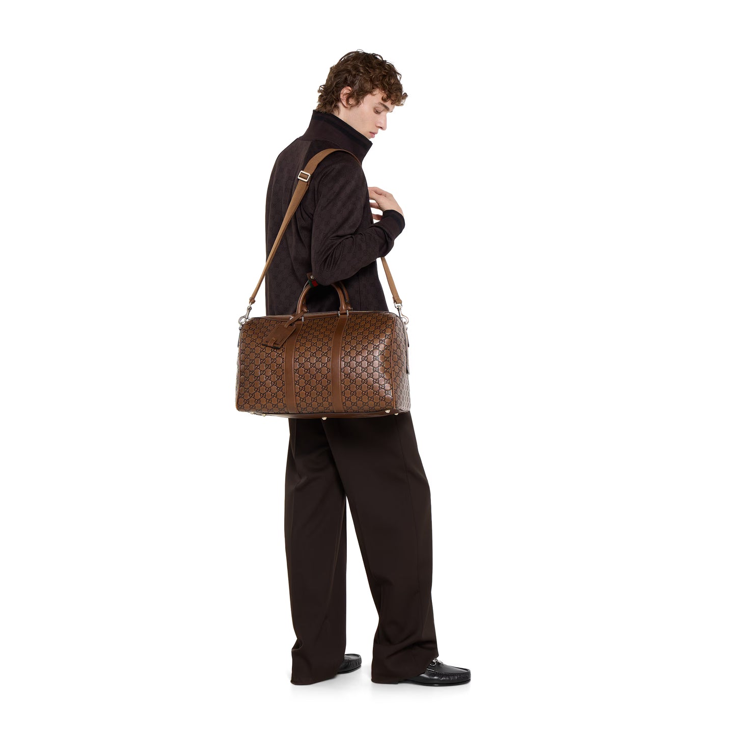 Sac de voyage GG Emblem moyen format