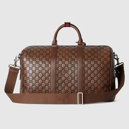 Sac de voyage GG Emblem moyen format