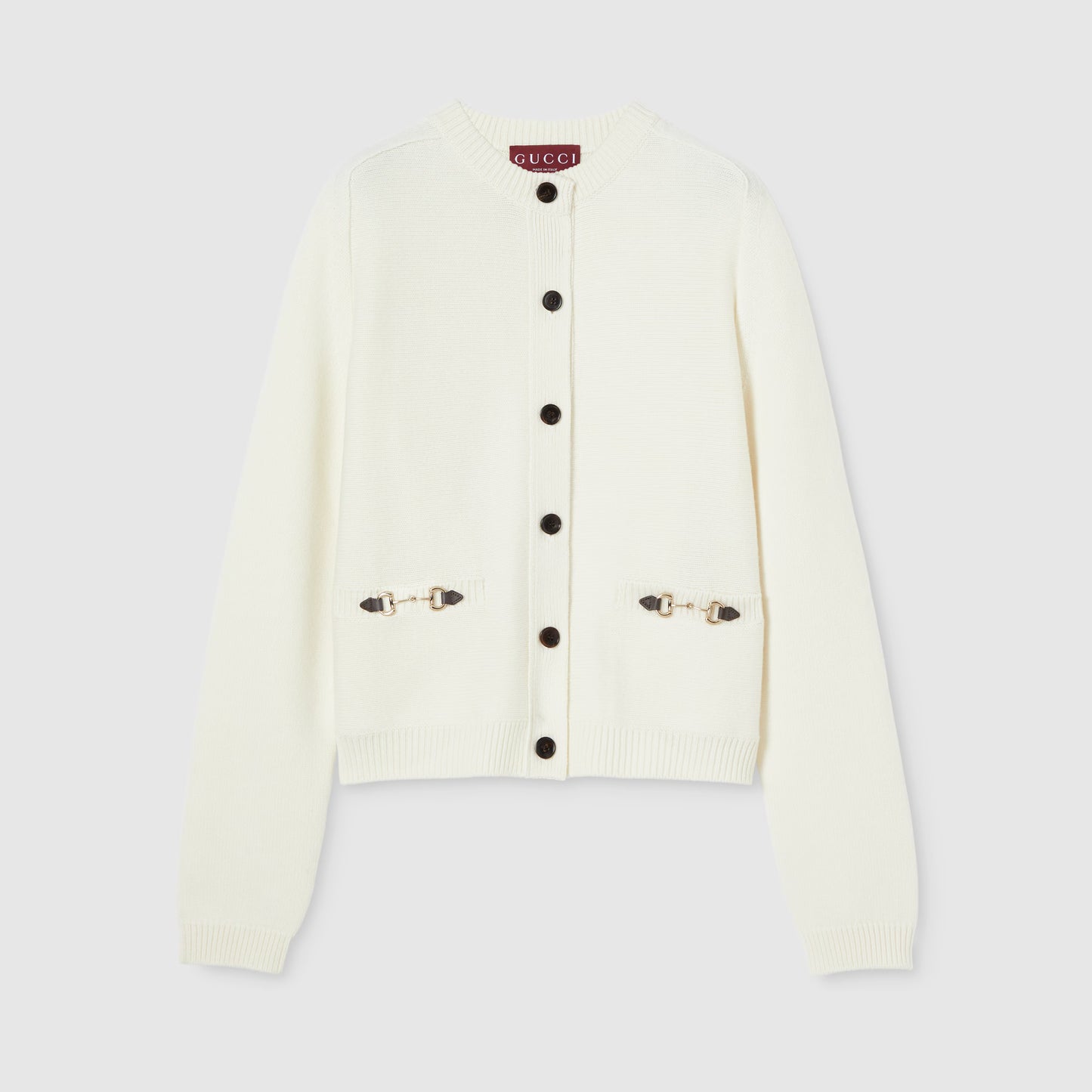 Cardigan en laine et cachemire avec Mors