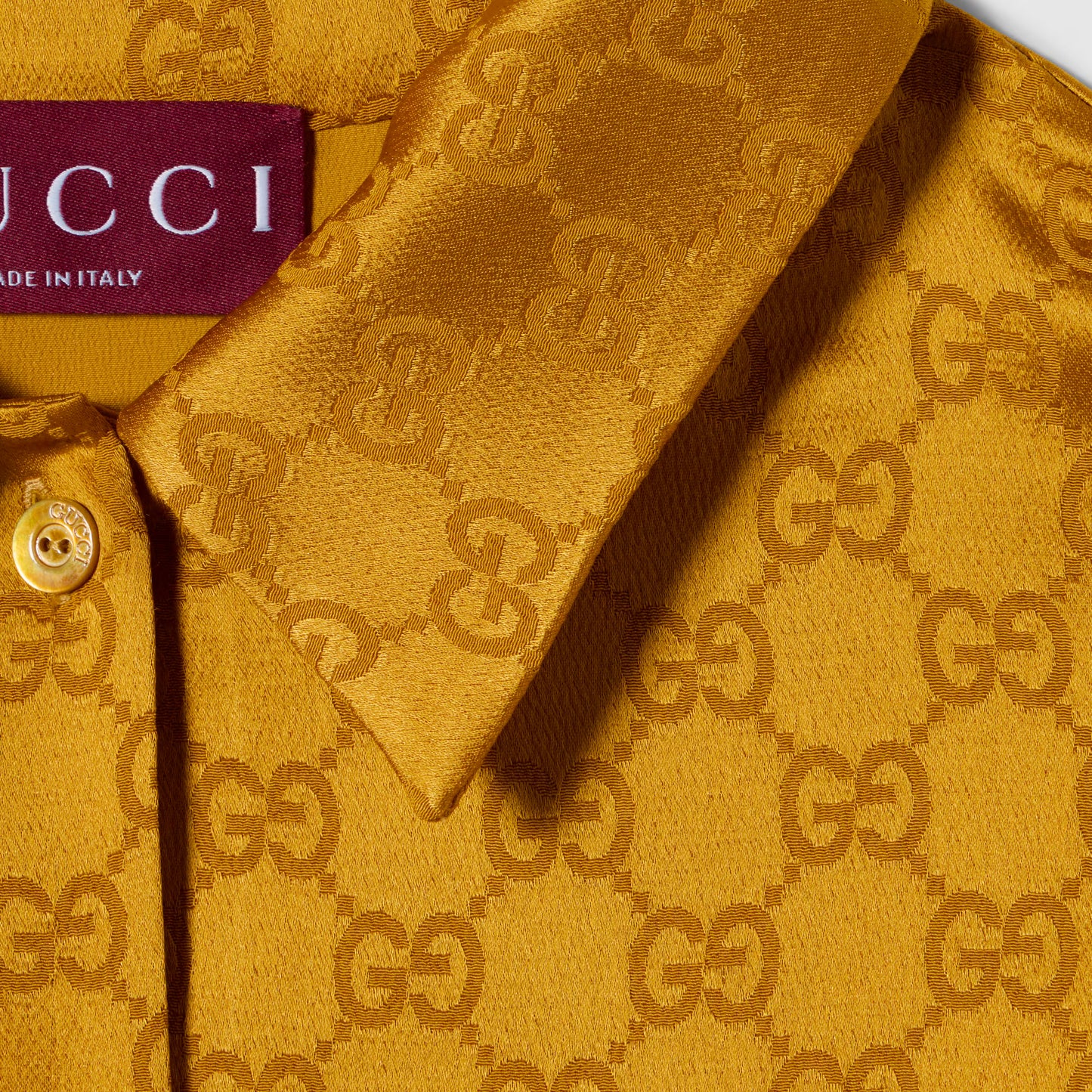 Robe en jacquard acétate GG