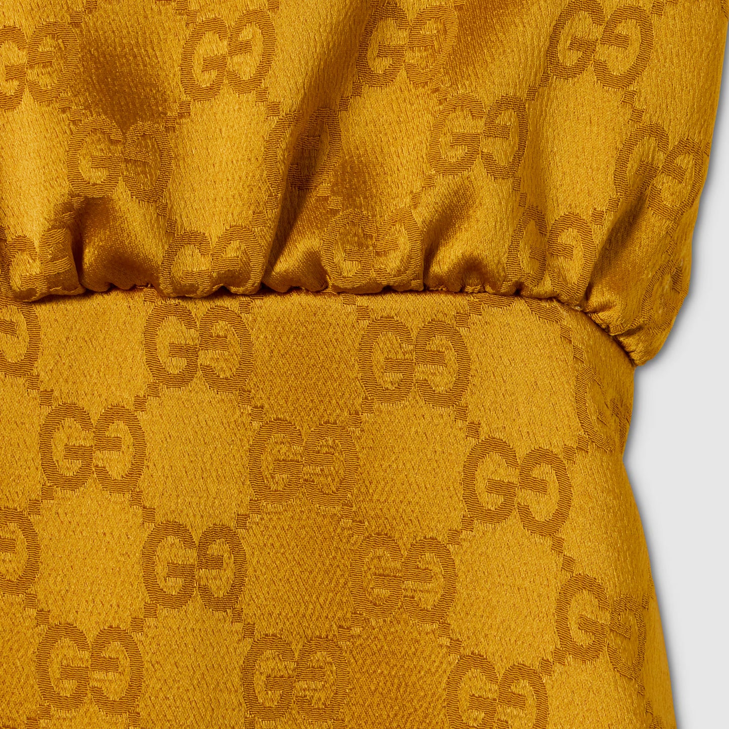 Robe en jacquard acétate GG