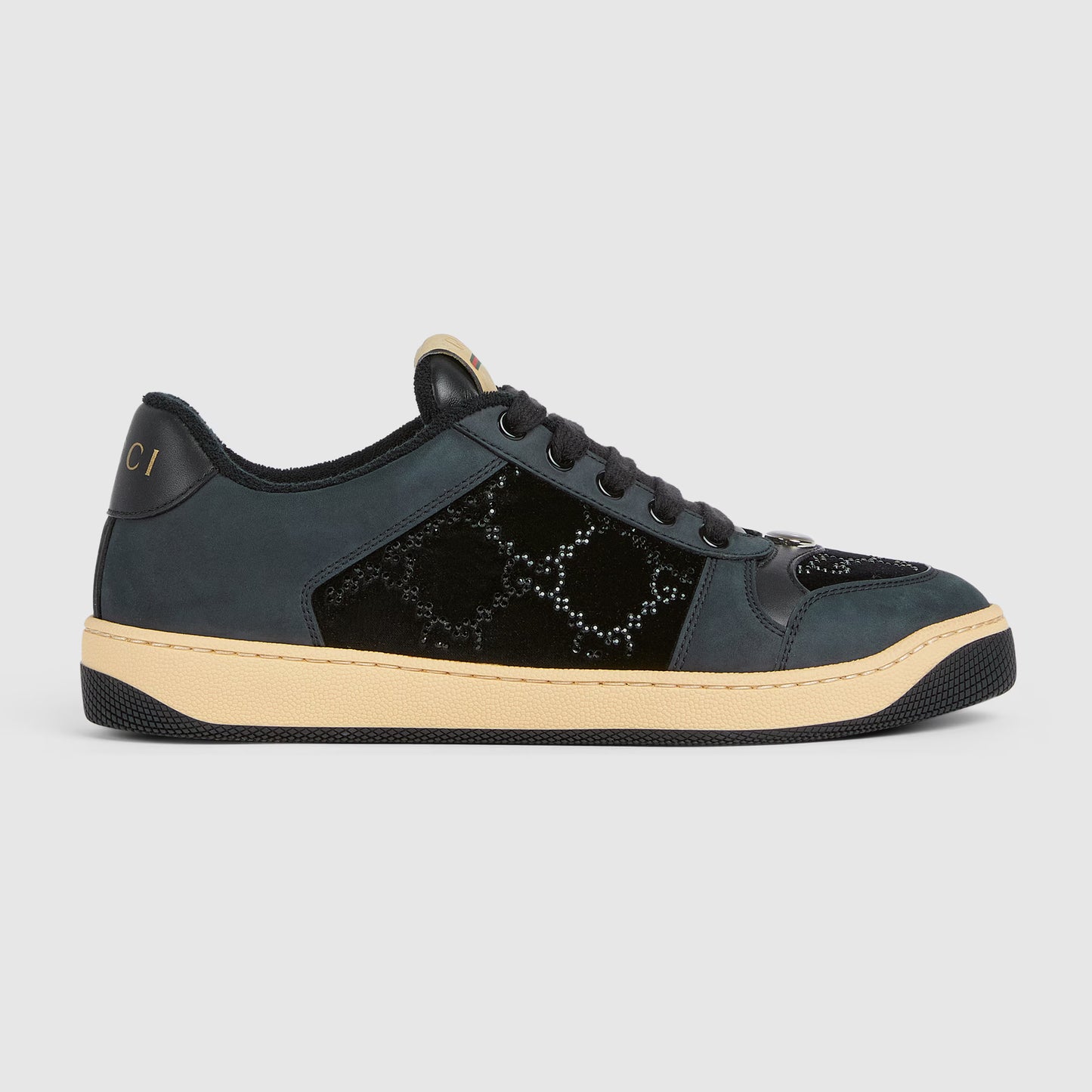 Sneaker Screener avec détail GG en cristaux pour femme