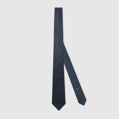 Cravate en jacquard de soie GG