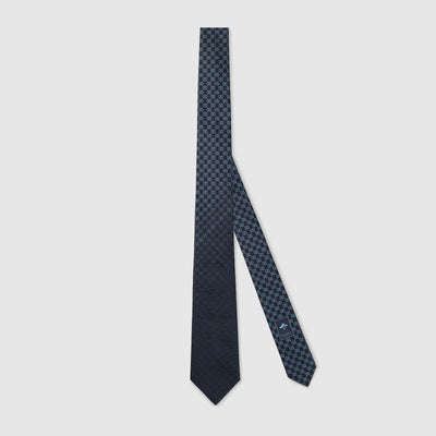 Cravate en jacquard de soie GG