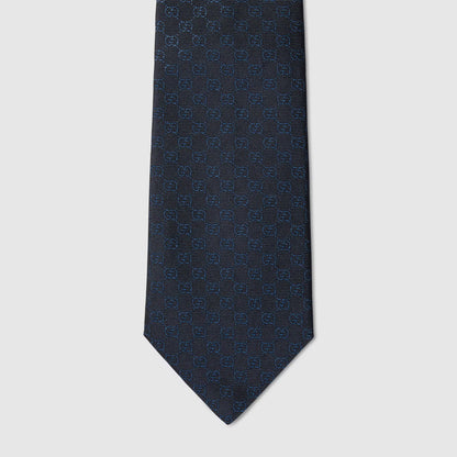 Cravate en jacquard de soie GG