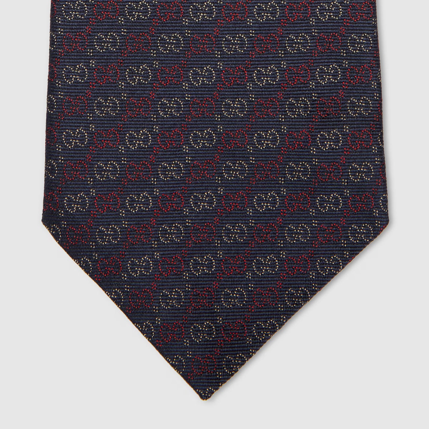 Cravate en jacquard de soie GG