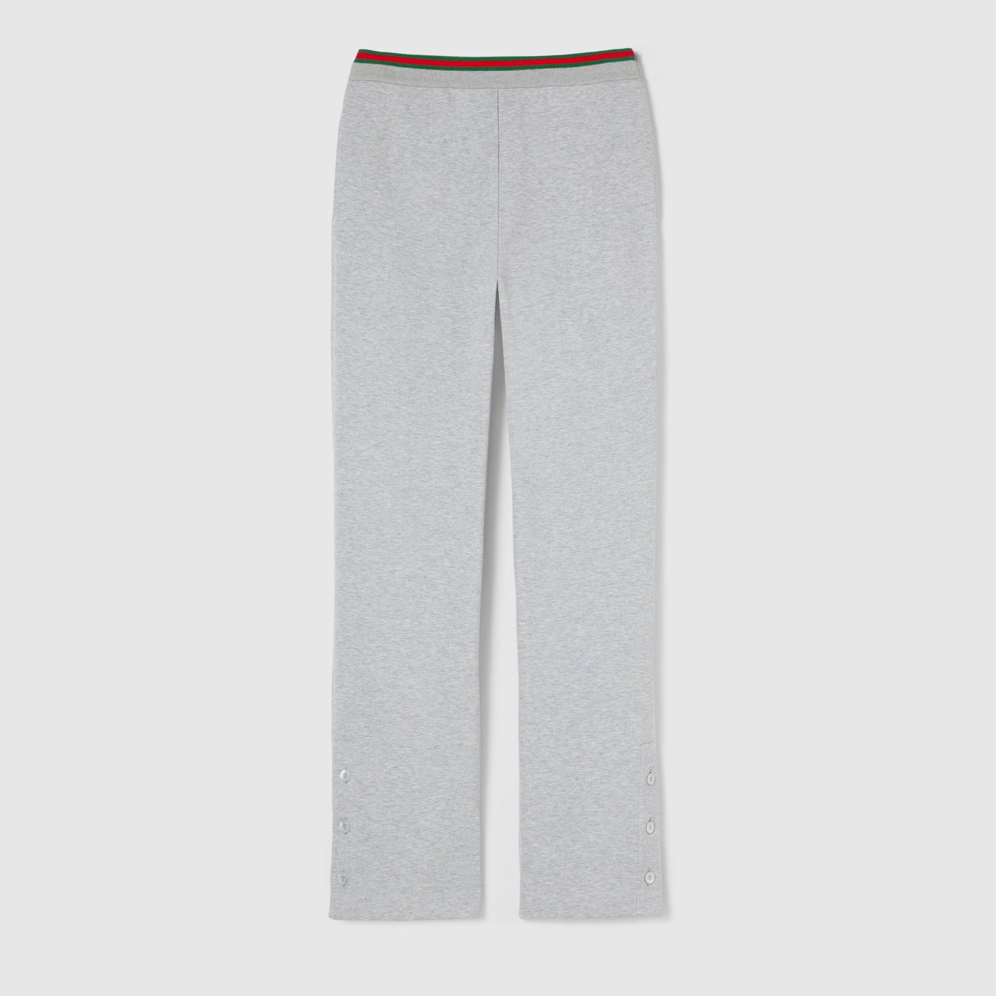 Pantalon décontracté en jersey de coton avec bande Web