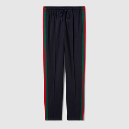 Pantalon de jogging en jersey technique avec bande Web
