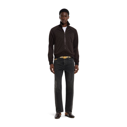 Ceinture avec boucle ronde plate