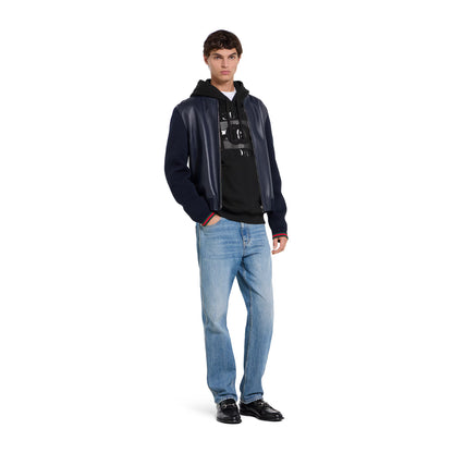 Sweat-shirt en jersey de coton à imprimé
