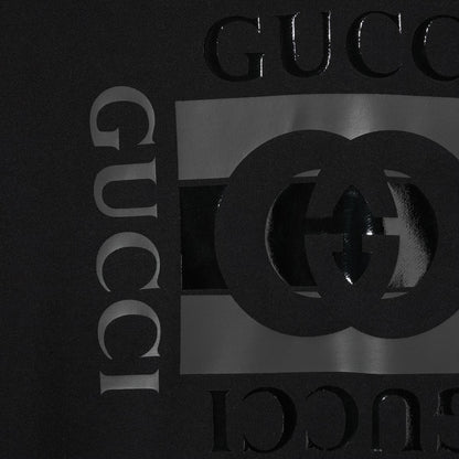 Sweat-shirt en jersey de coton à imprimé