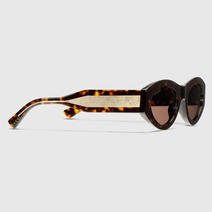 Lunettes de soleil ovales