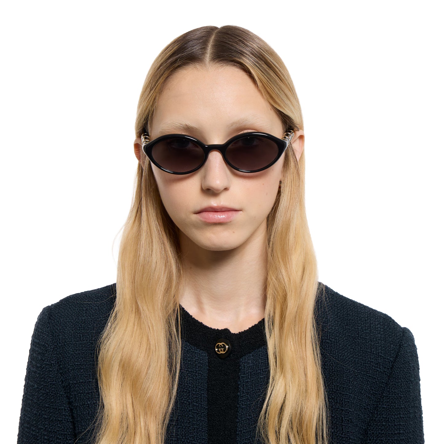 Lunettes de soleil ovales