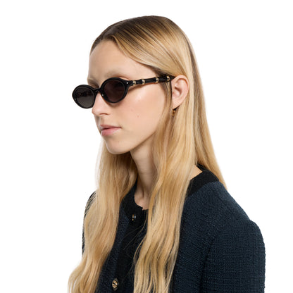 Lunettes de soleil ovales